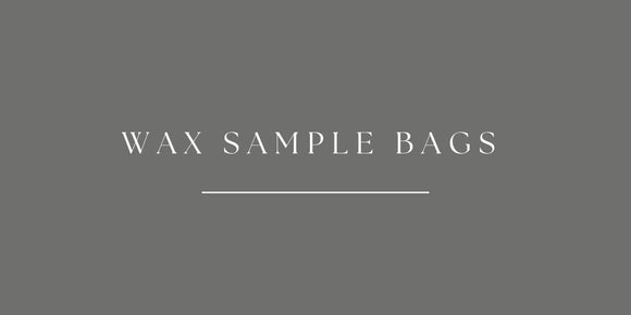 Wax Melt Sample Bags